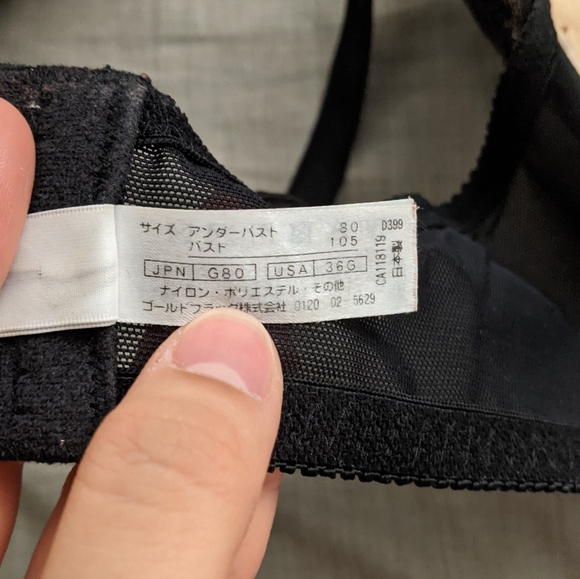 SOLD - Bradelis Step 2 Bra Size 36G - Picture 4 of 4